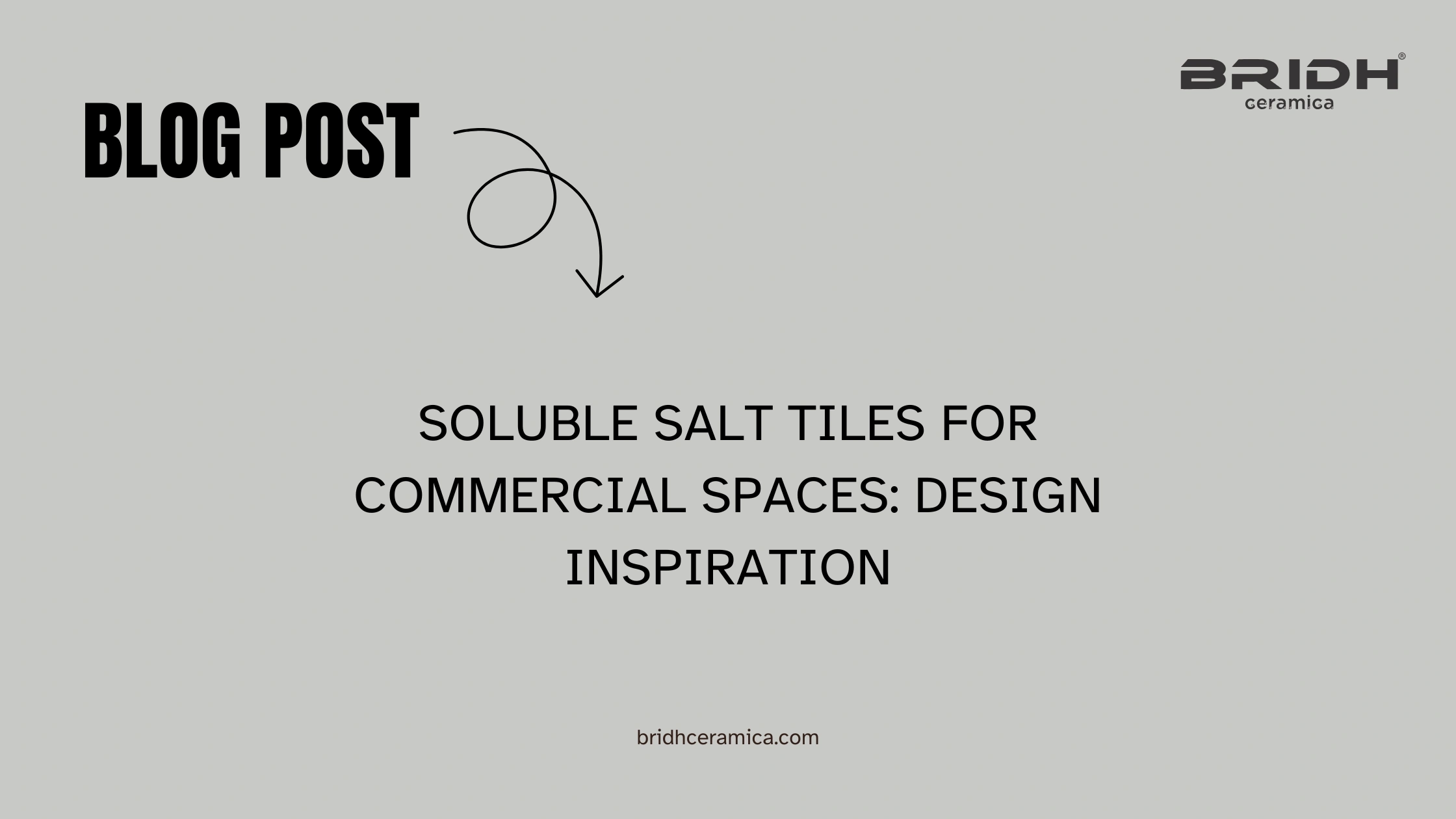 Soluble Salt Tiles for Commercial Spaces: Design Inspiration